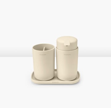 Brabantia ReNew badkameraccessoireset 3-delig - Soft Beige - Brabantia