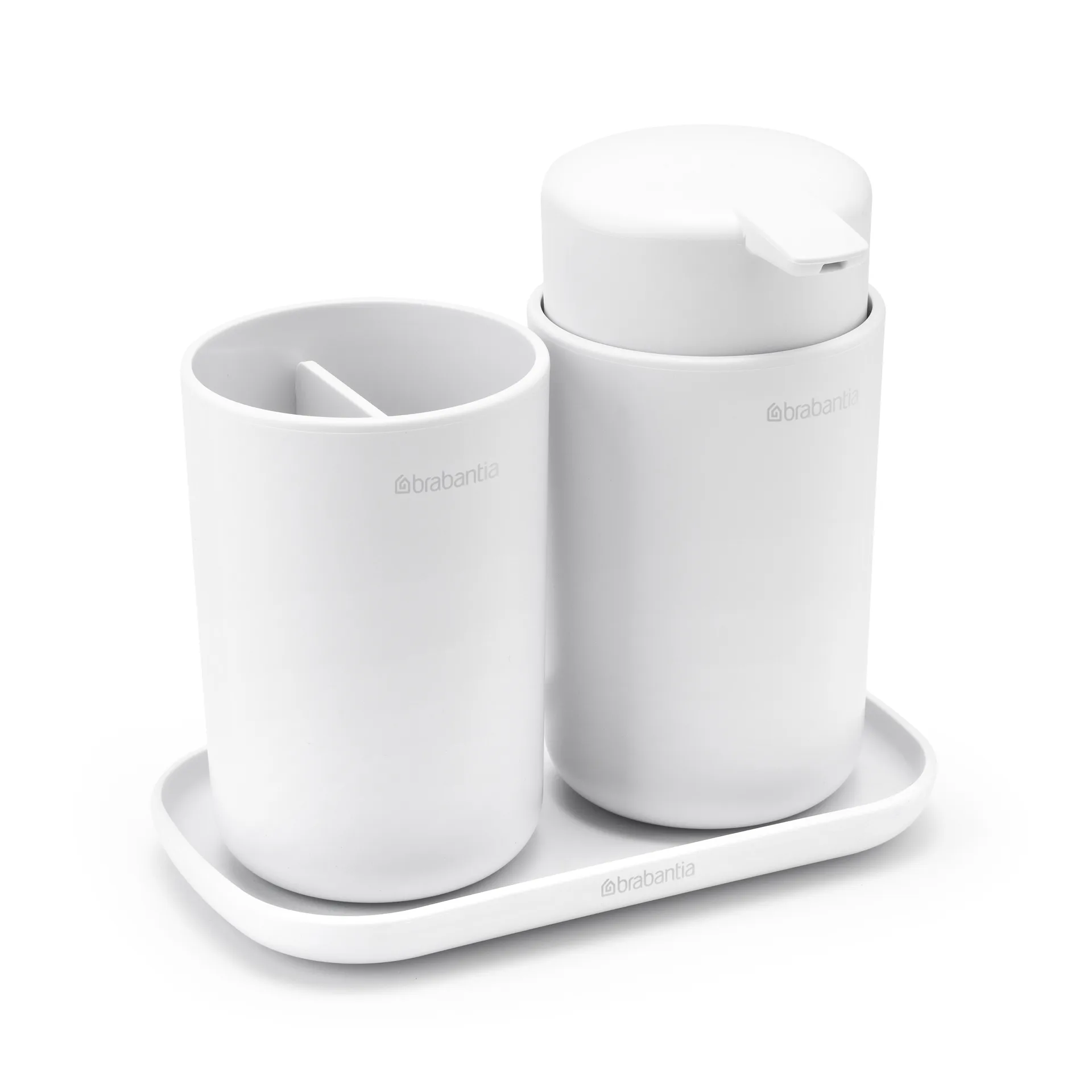 Brabantia ReNew badkameraccessoireset 3-delig, Wit Brabantia