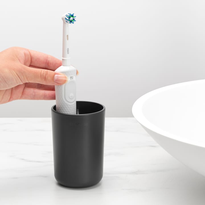 Brabantia ReNew tandenborstelhouder, Donkergrijs Brabantia