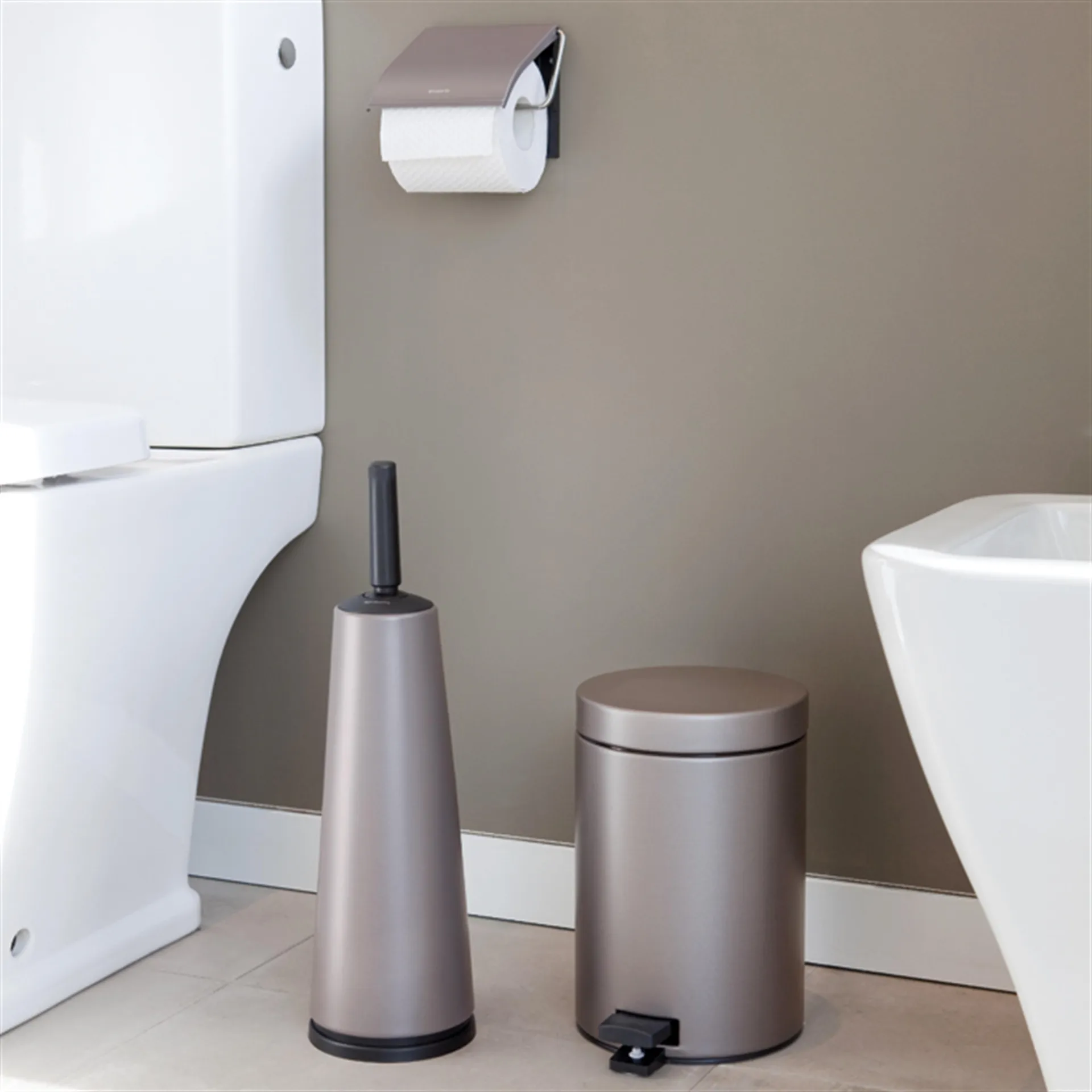 Brabantia ReNew toiletborstel, platinum Brabantia
