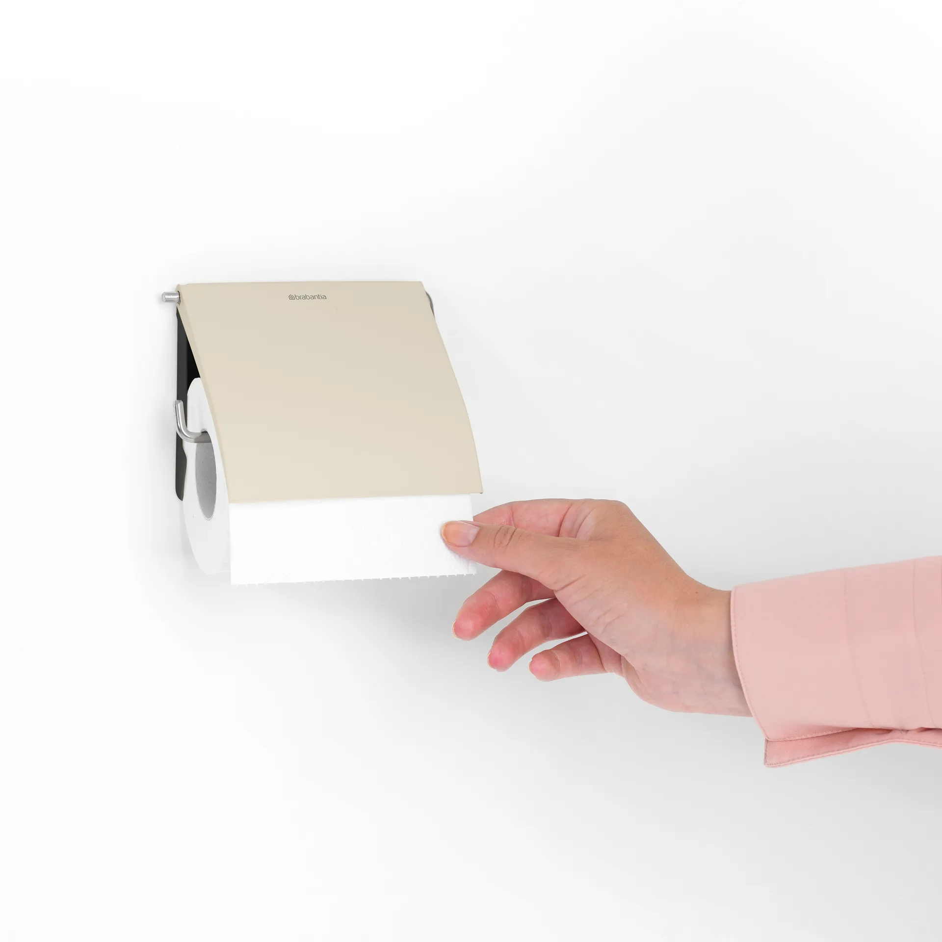 Brabantia ReNew wc-papierhouder, Soft Beige Brabantia