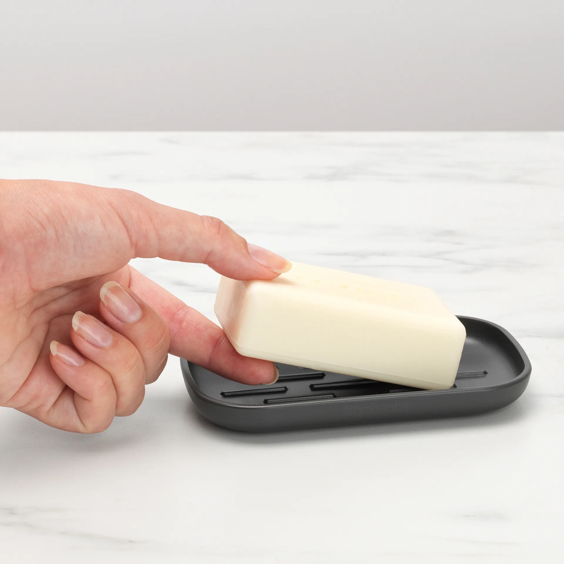 Brabantia ReNew zeepbakje, Donkergrijs Brabantia