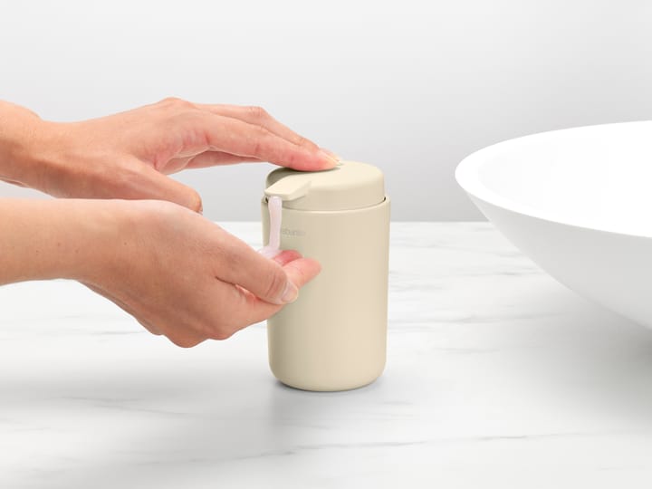 Brabantia ReNew zeeppomp 14 cm, Soft Beige Brabantia
