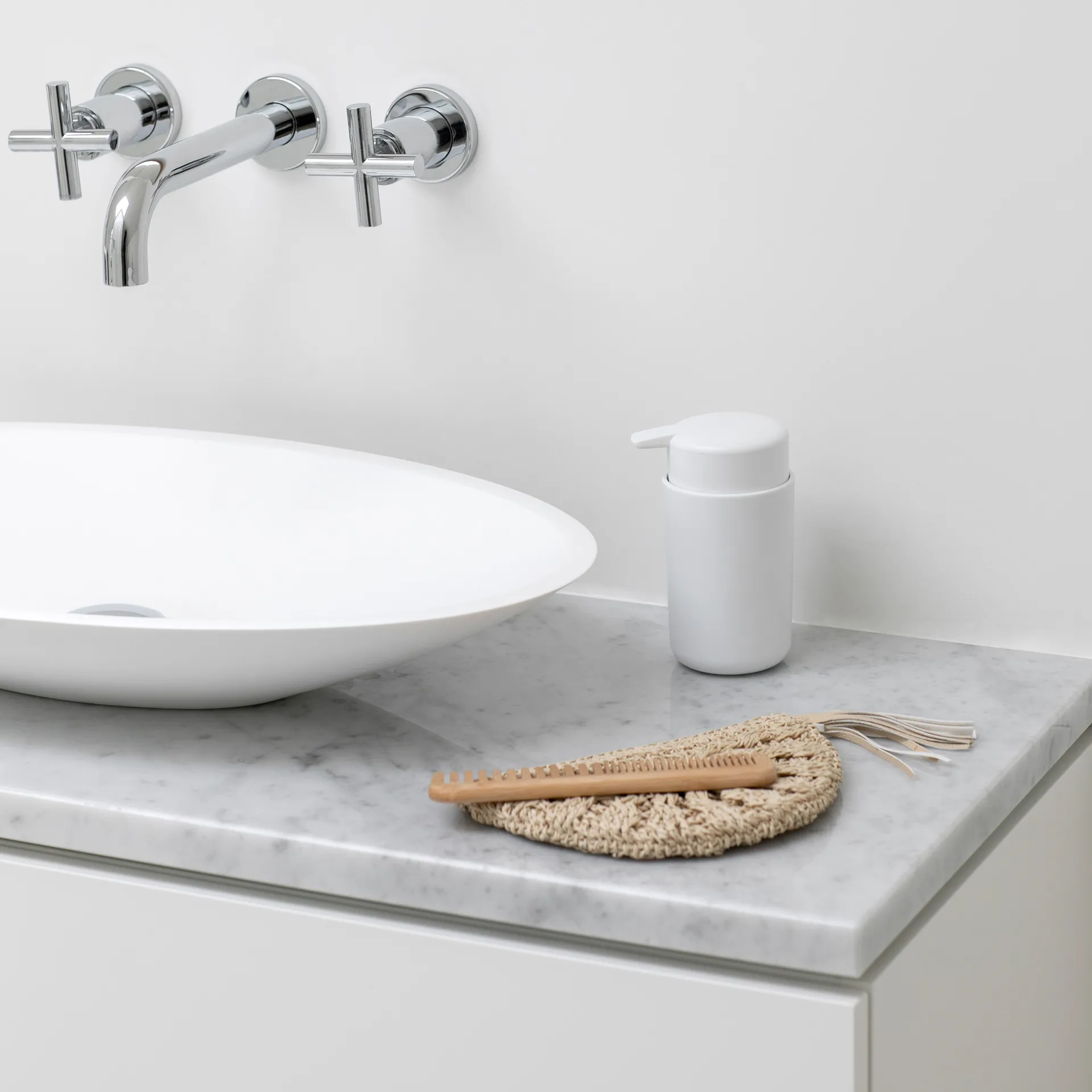 Brabantia ReNew zeeppomp 14 cm, Wit Brabantia