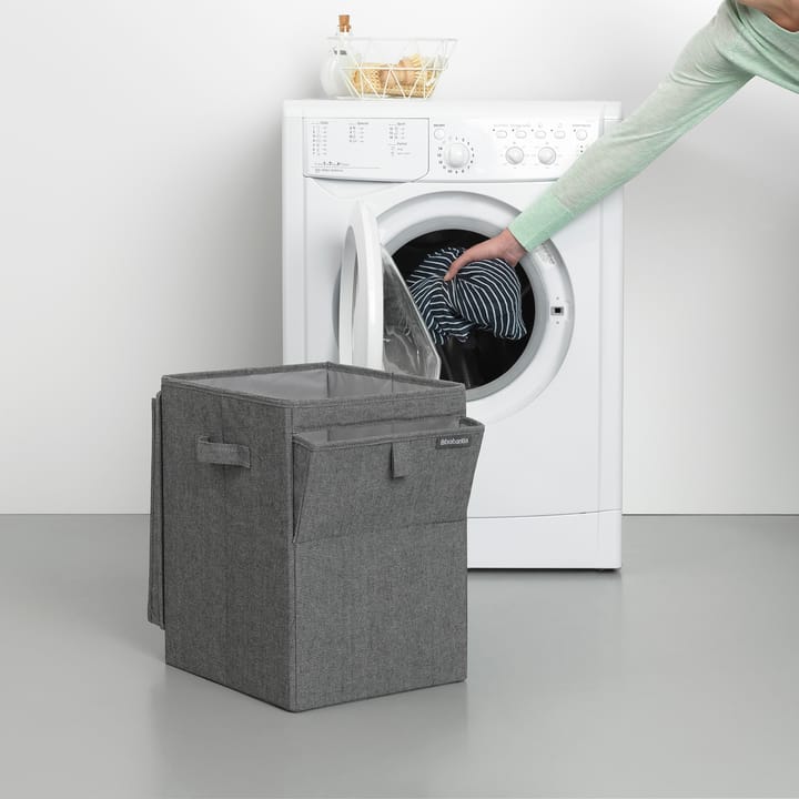 Brabantia stapelbare wasmand 35 l. - Donkergrijs - Brabantia