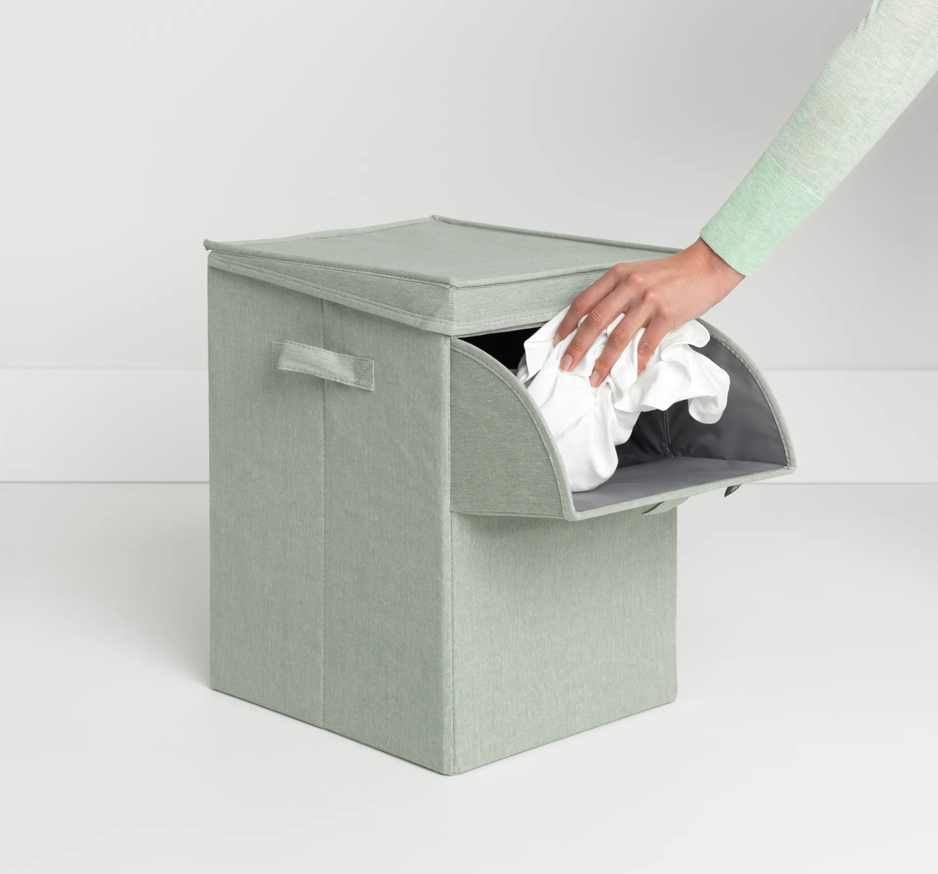 Brabantia stapelbare wasmand 35 l., Groen Brabantia