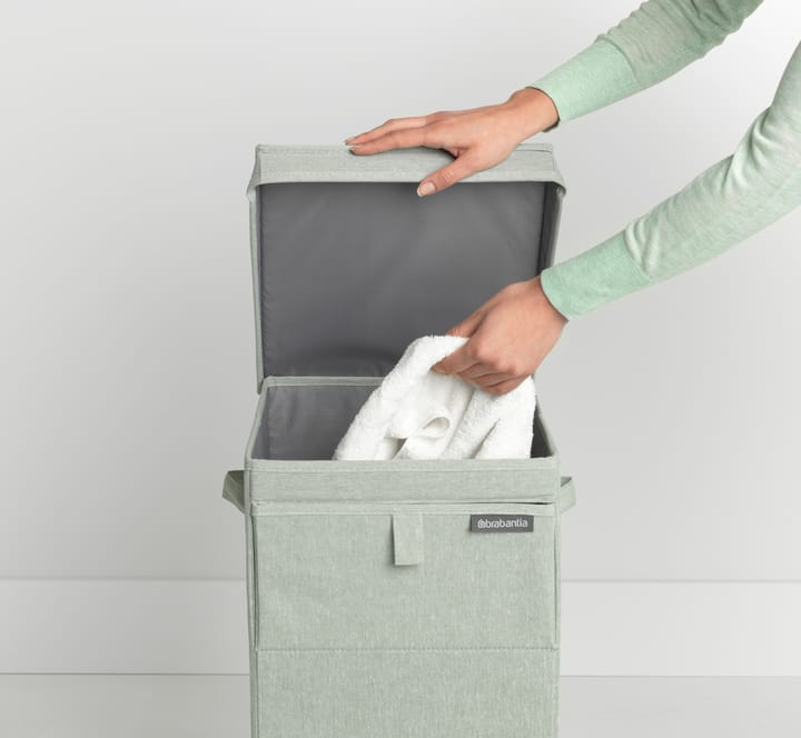 Brabantia stapelbare wasmand 35 l., Groen Brabantia