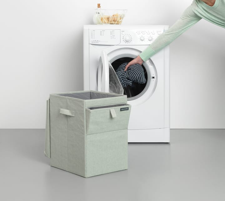 Brabantia stapelbare wasmand 35 l., Groen Brabantia