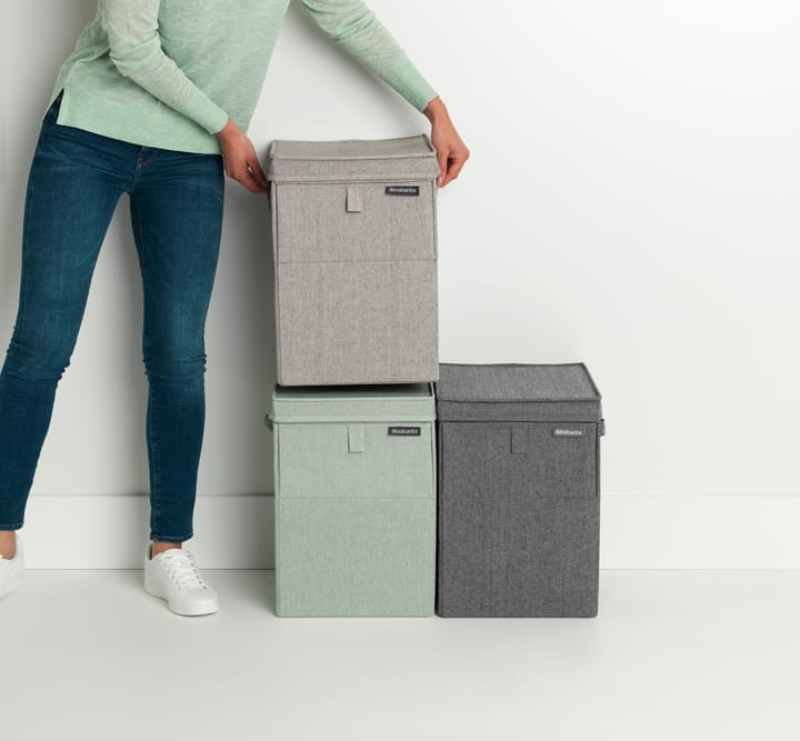 Brabantia stapelbare wasmand 35 l., Groen Brabantia