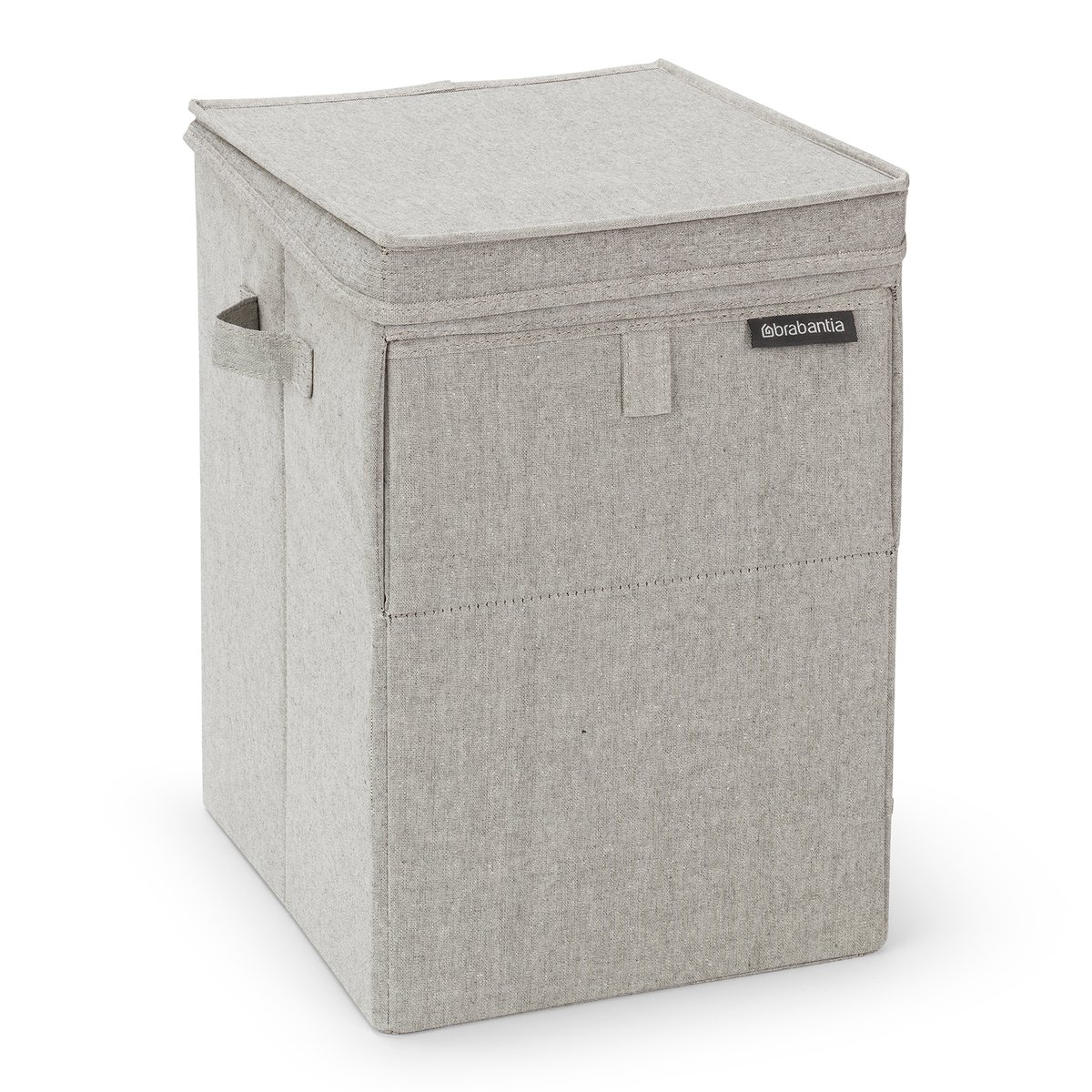 Brabantia stapelbare wasmand 35 l. Lichtgrijs | Scandinavisch Interieur | Wasmanden | Grijs