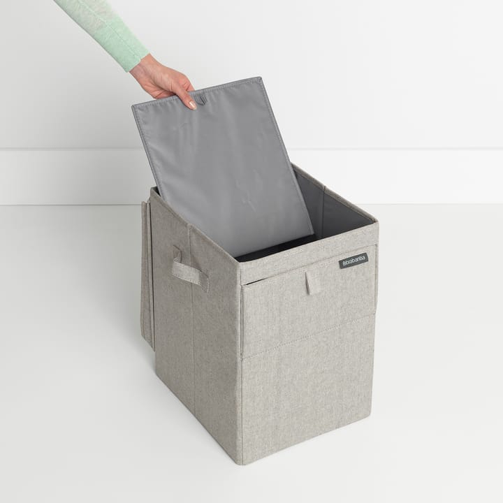 Brabantia stapelbare wasmand 35 l., Lichtgrijs Brabantia
