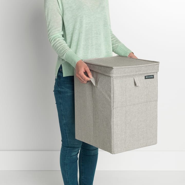 Brabantia stapelbare wasmand 35 l., Lichtgrijs Brabantia