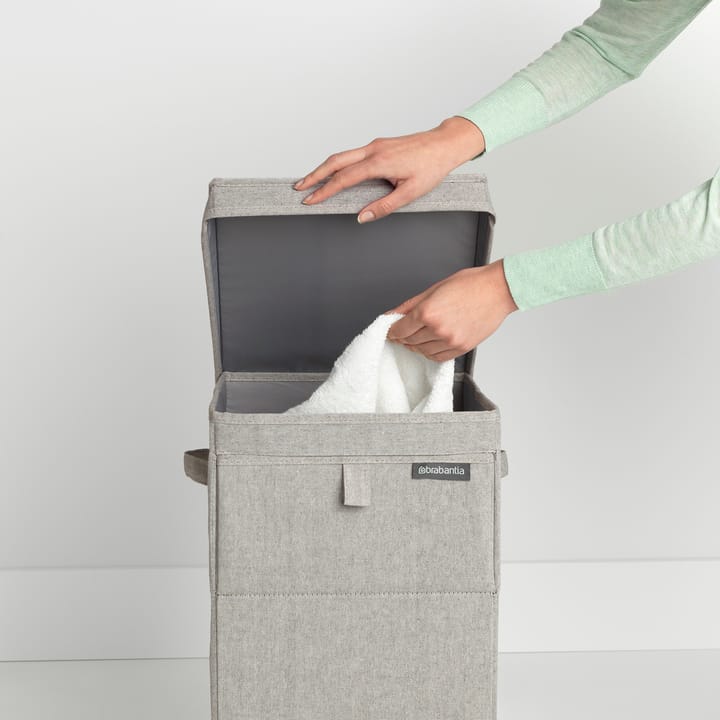 Brabantia stapelbare wasmand 35 l. - Lichtgrijs - Brabantia