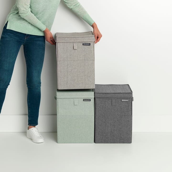 Brabantia stapelbare wasmand 35 l., Lichtgrijs Brabantia