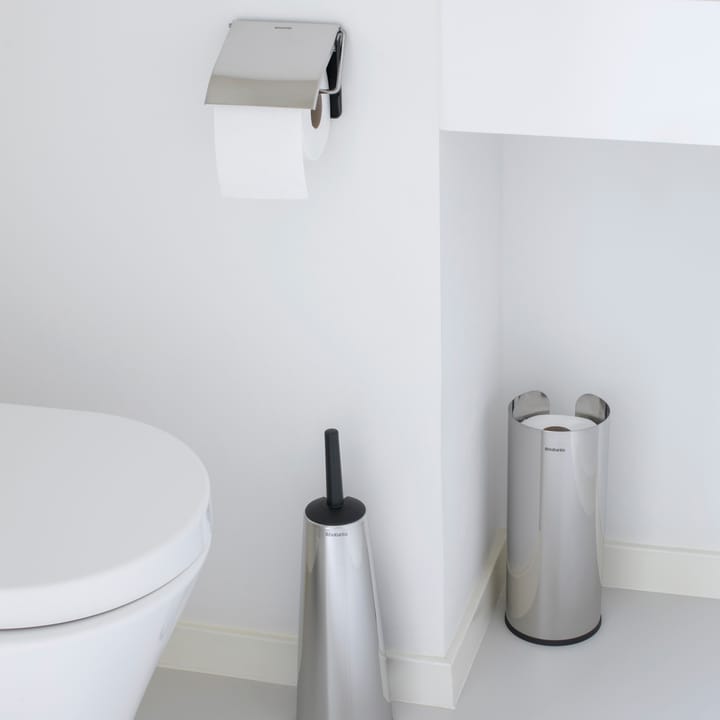Brabantia toiletpapierhouder voor 3 rollen, Brilliant steel Brabantia