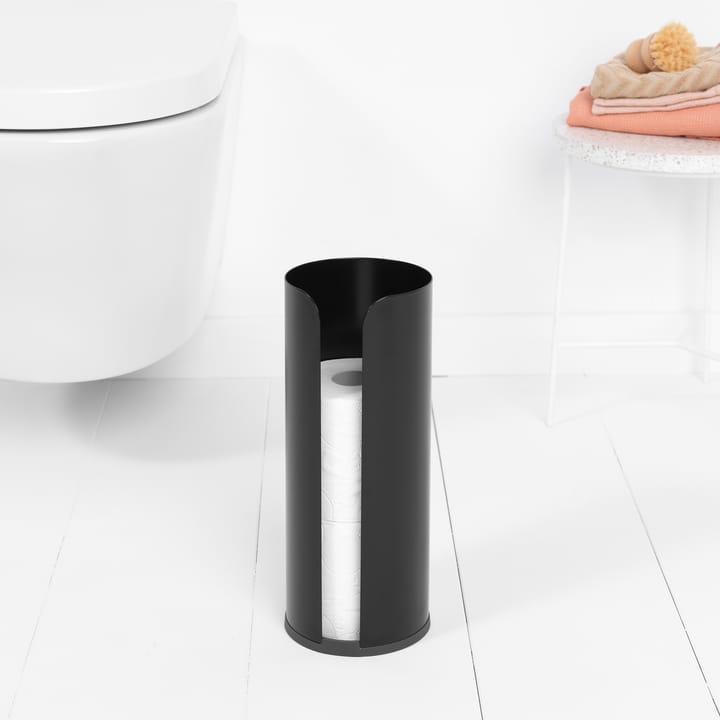 Brabantia toiletpapierhouder voor 3 rollen, Matt black Brabantia