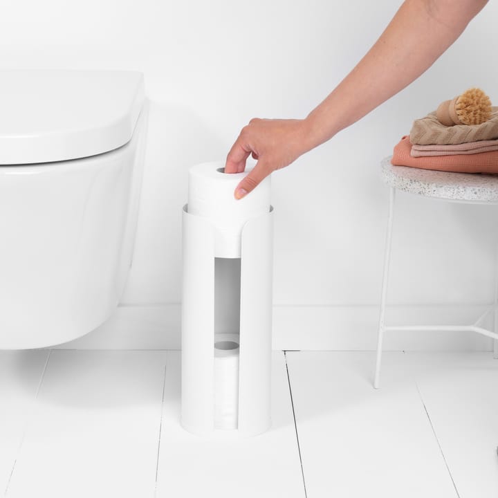 Brabantia toiletpapierhouder voor 3 rollen, White Brabantia