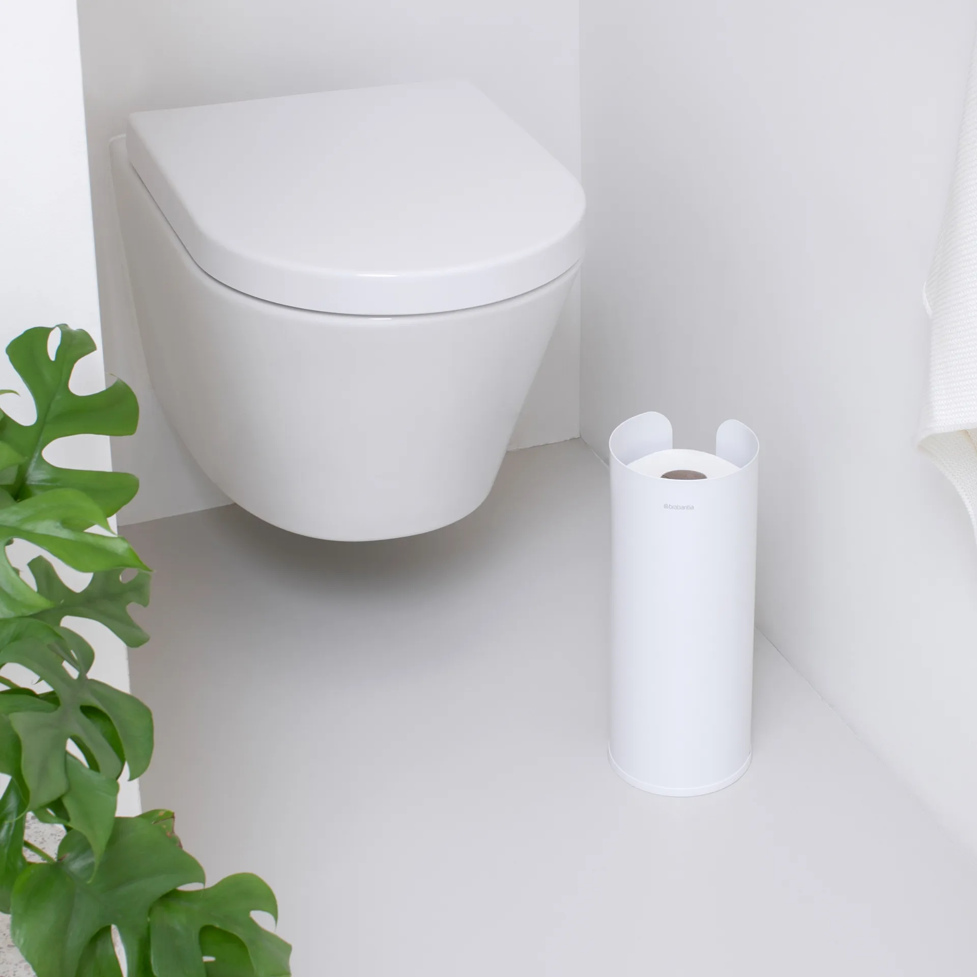 Brabantia toiletpapierhouder voor 3 rollen, White Brabantia