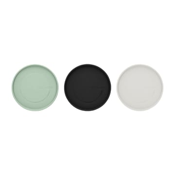 Brabantia voorraadbussen glas 3-pack - Zwart-grijs-groen - Brabantia