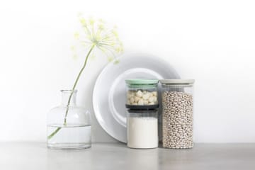 Brabantia voorraadbussen glas 3-pack - Zwart-grijs-groen - Brabantia