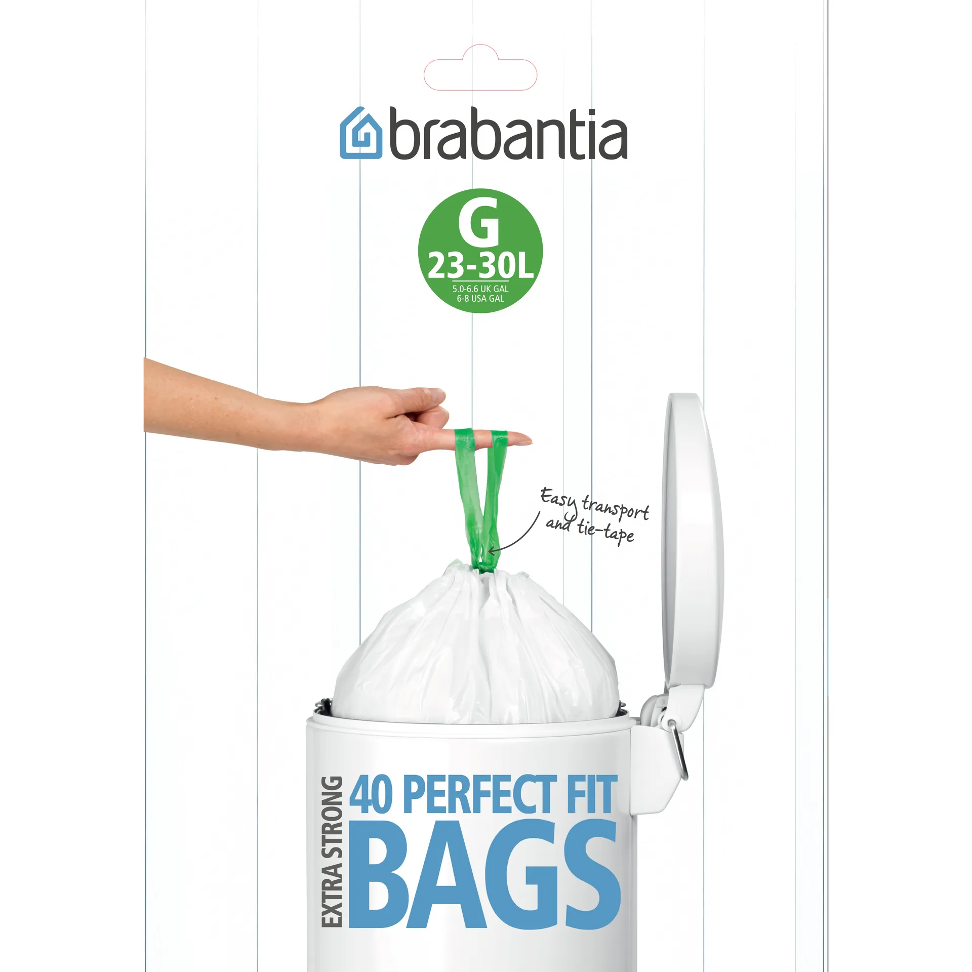 Brabantia vuilniszakken, 23-30 liter Brabantia