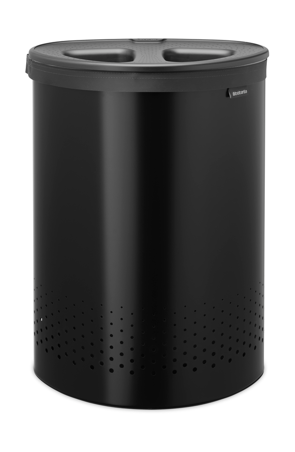 Brabantia wasbox selector 55 L Matzwart | Scandinavisch Interieur | Wasmanden | Zwart