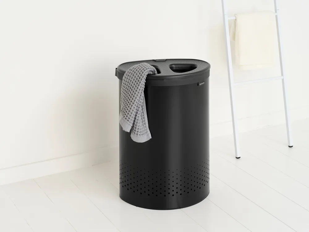 Brabantia wasbox selector 55 L, Matzwart Brabantia