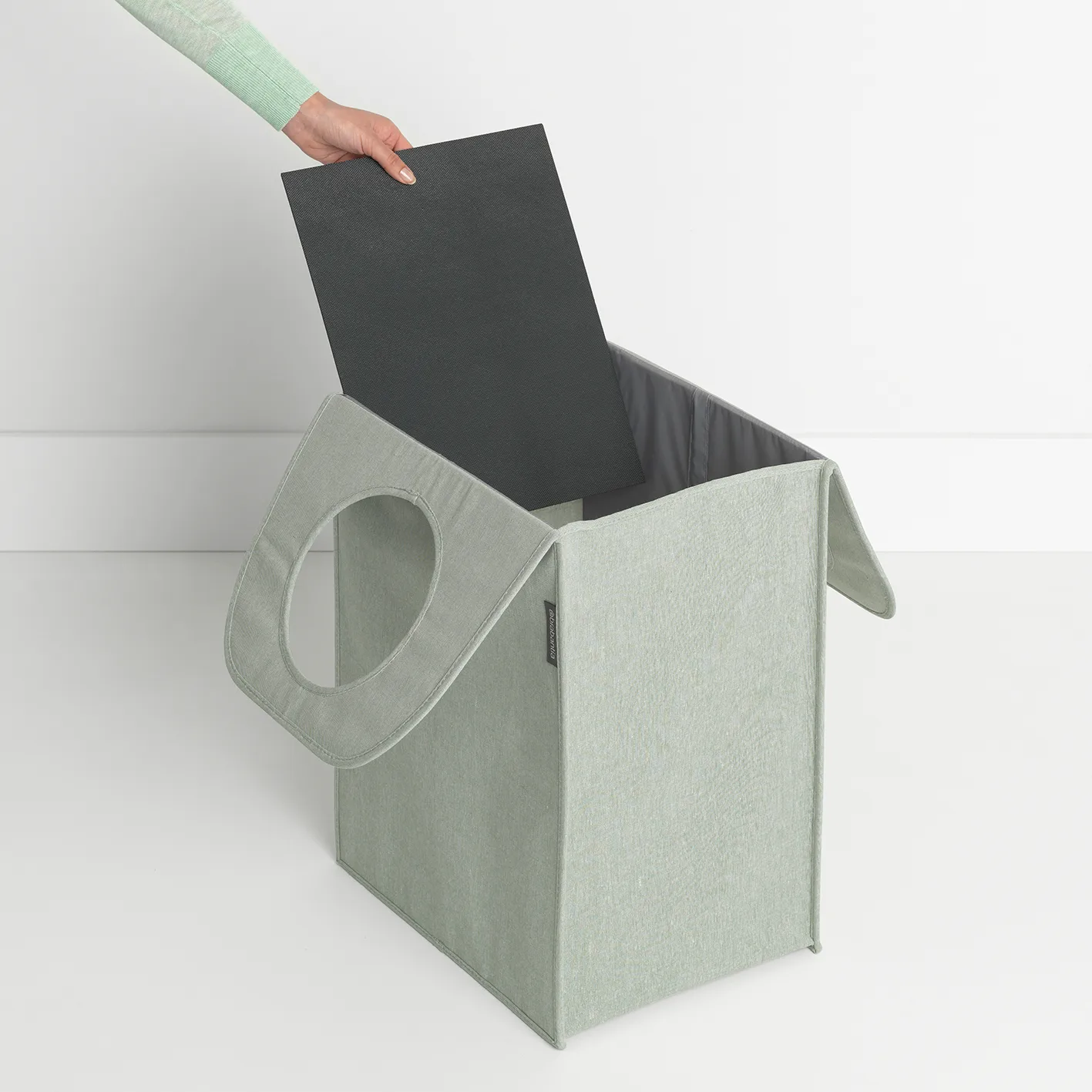 Brabantia waszak stof rechthoekig 55 liter, Groen Brabantia