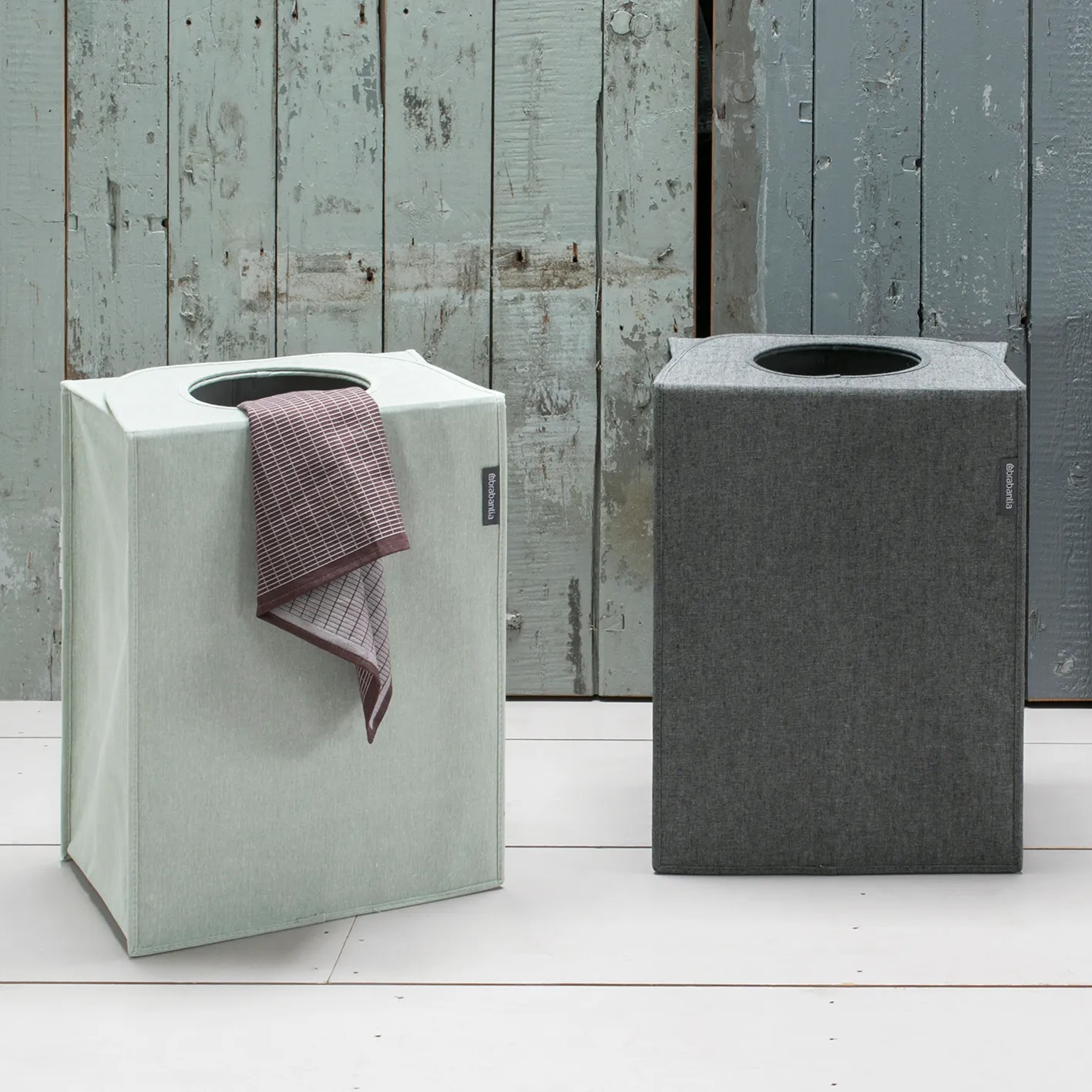 Brabantia waszak stof rechthoekig 55 liter, Groen Brabantia