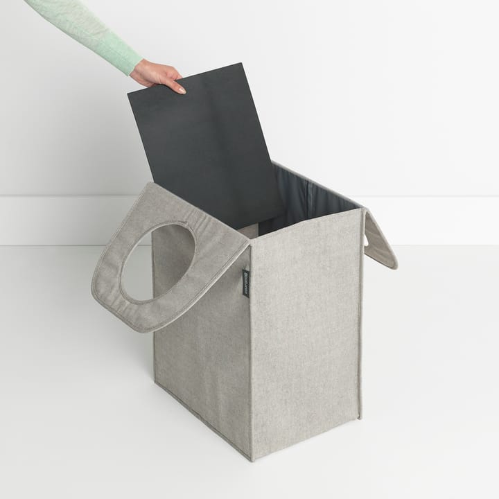 Brabantia waszak stof rechthoekig 55 liter, Lichtgrijs Brabantia
