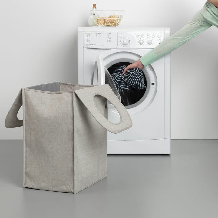 Brabantia waszak stof rechthoekig 55 liter, Lichtgrijs Brabantia