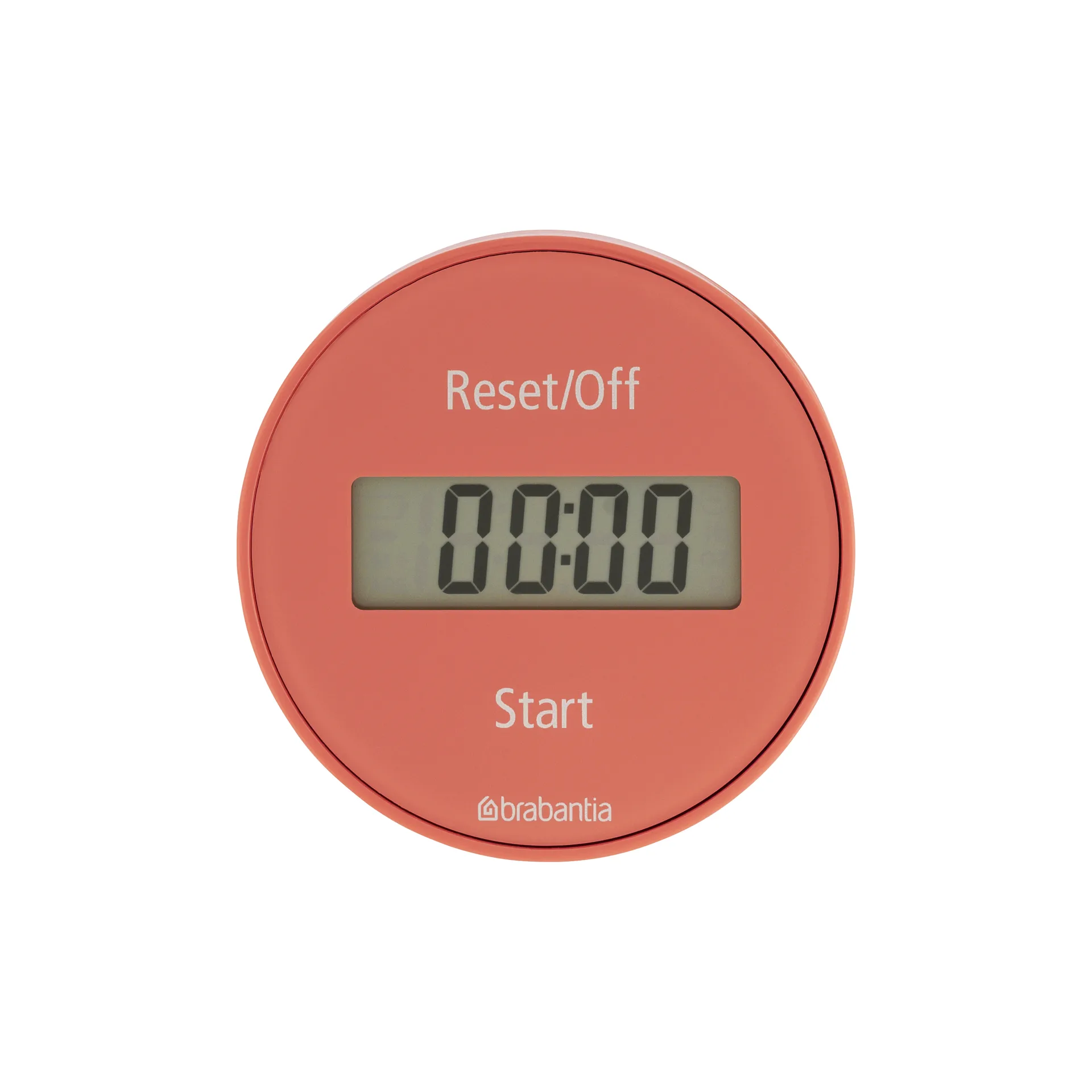 Digitale kooktimer met magneet, Roze Brabantia