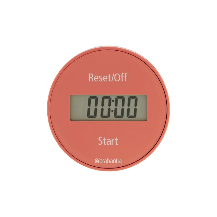 Digitale kooktimer met magneet - Roze - Brabantia