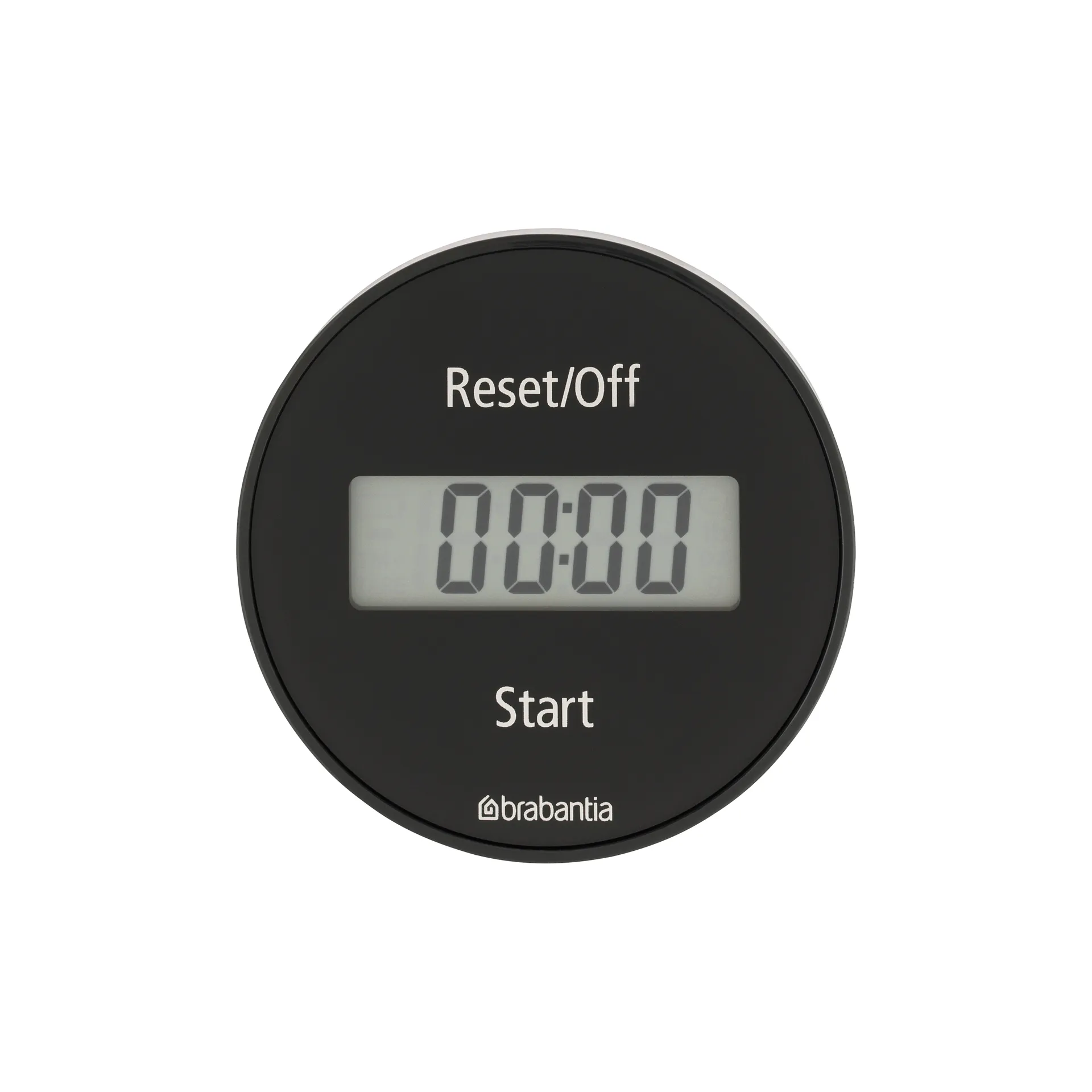 Digitale kooktimer met magneet, Zwart Brabantia
