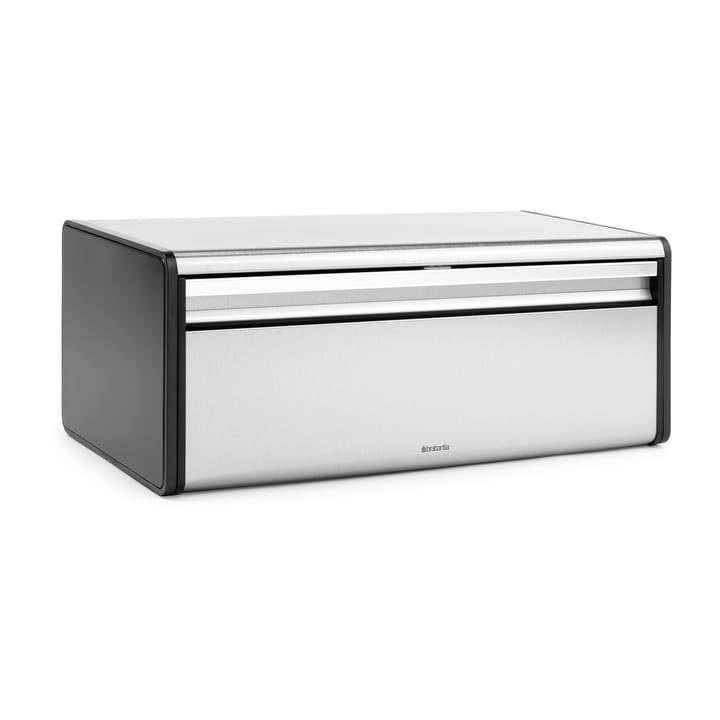 Fall Front brooddoos, Mat staal Brabantia