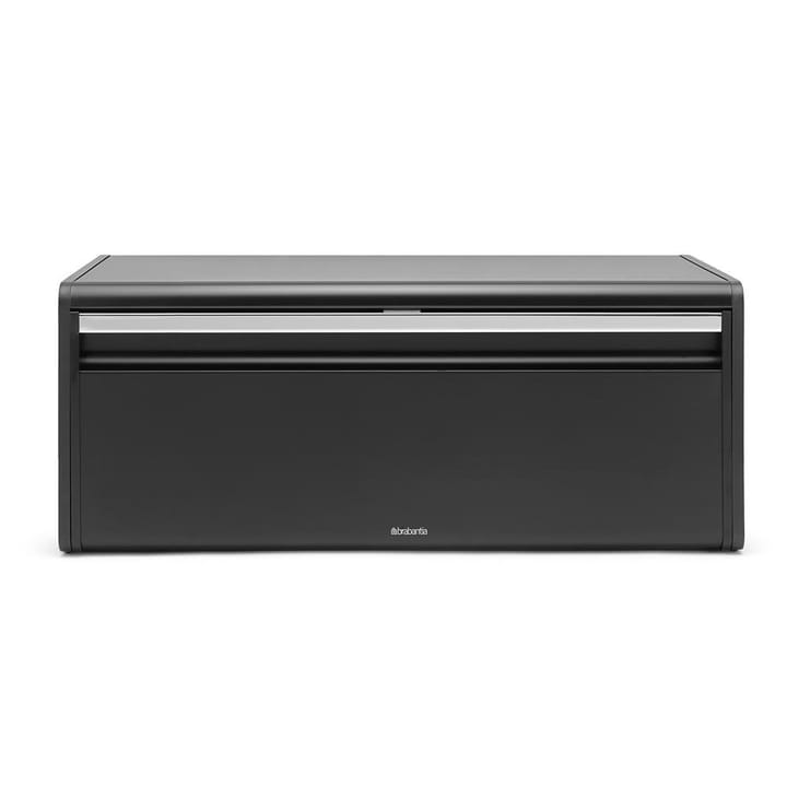 Fall Front brooddoos, matzwart Brabantia