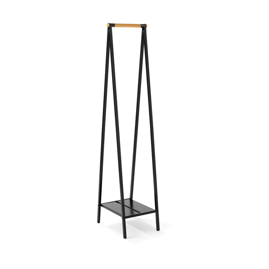 Linn kledingrek compact, Zwart Brabantia