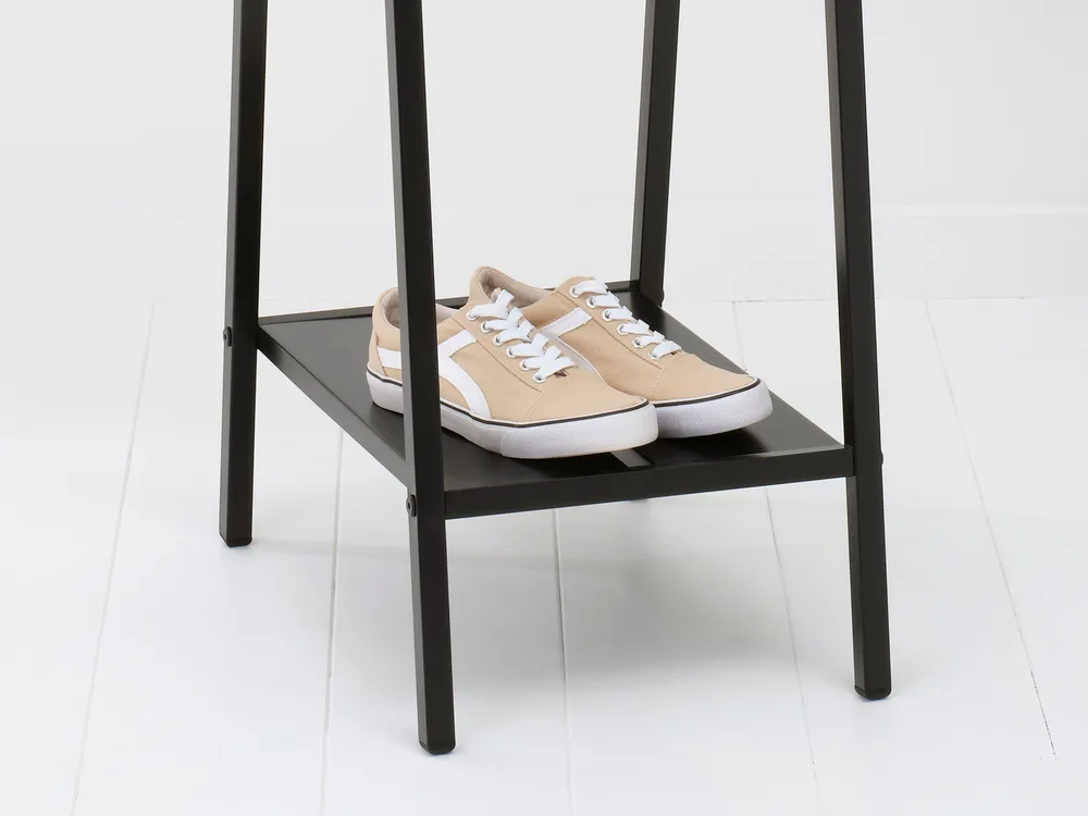 Linn kledingrek compact, Zwart Brabantia