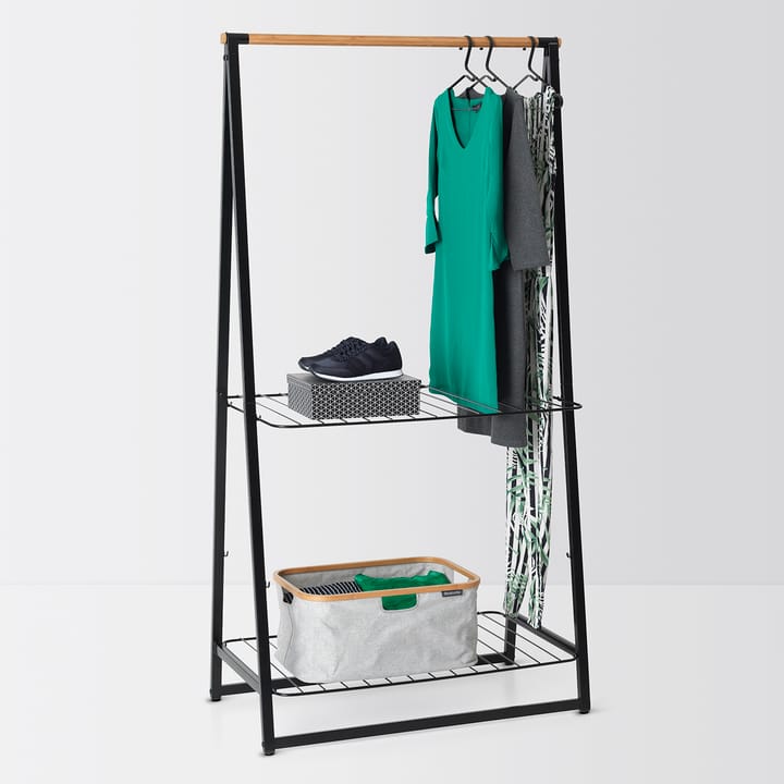 Linn kledingrek large, Zwart Brabantia