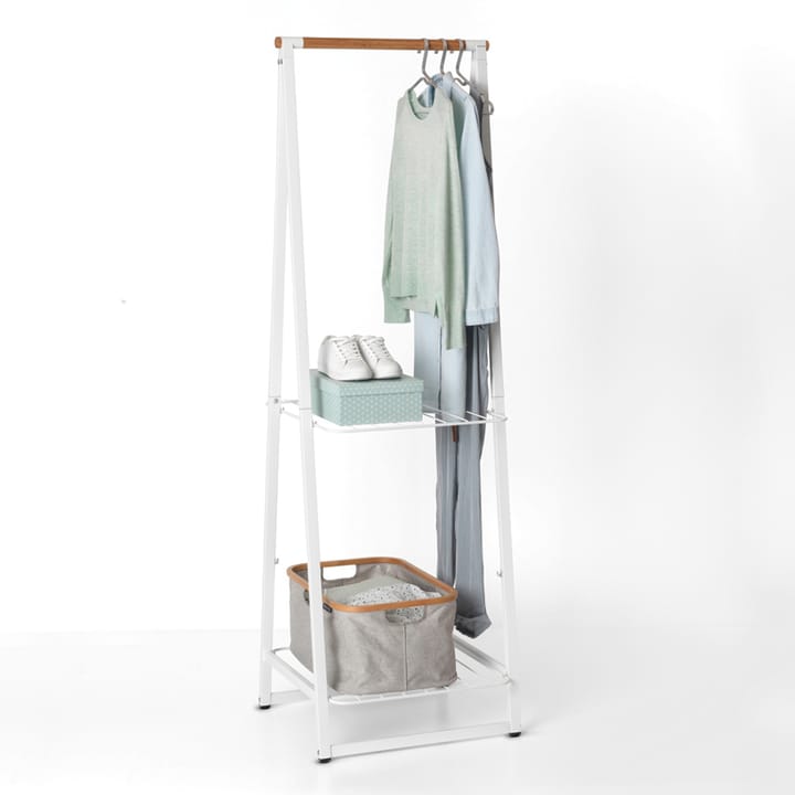 Linn kledingrek small, Wit Brabantia