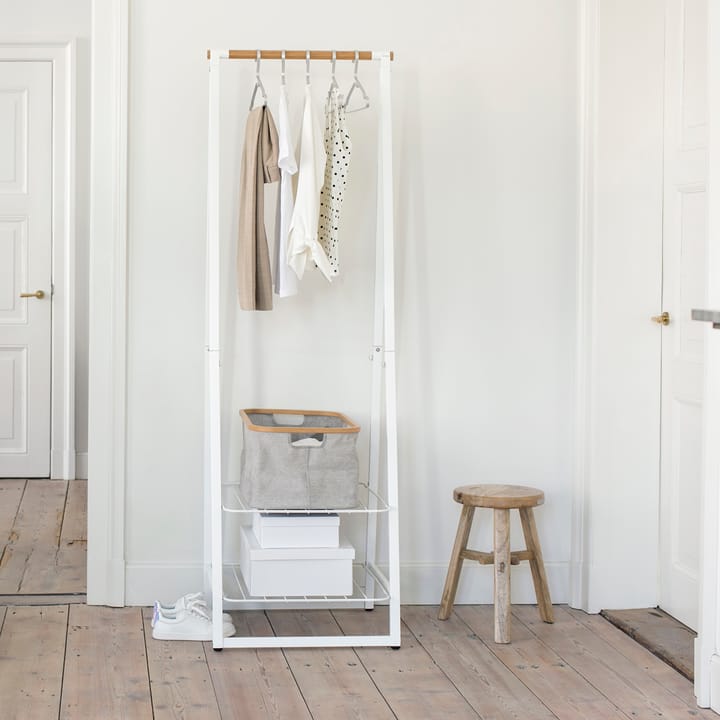 Linn kledingrek small, Wit Brabantia