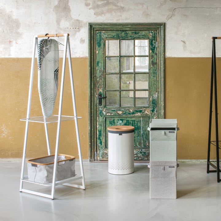 Linn kledingrek small, Wit Brabantia