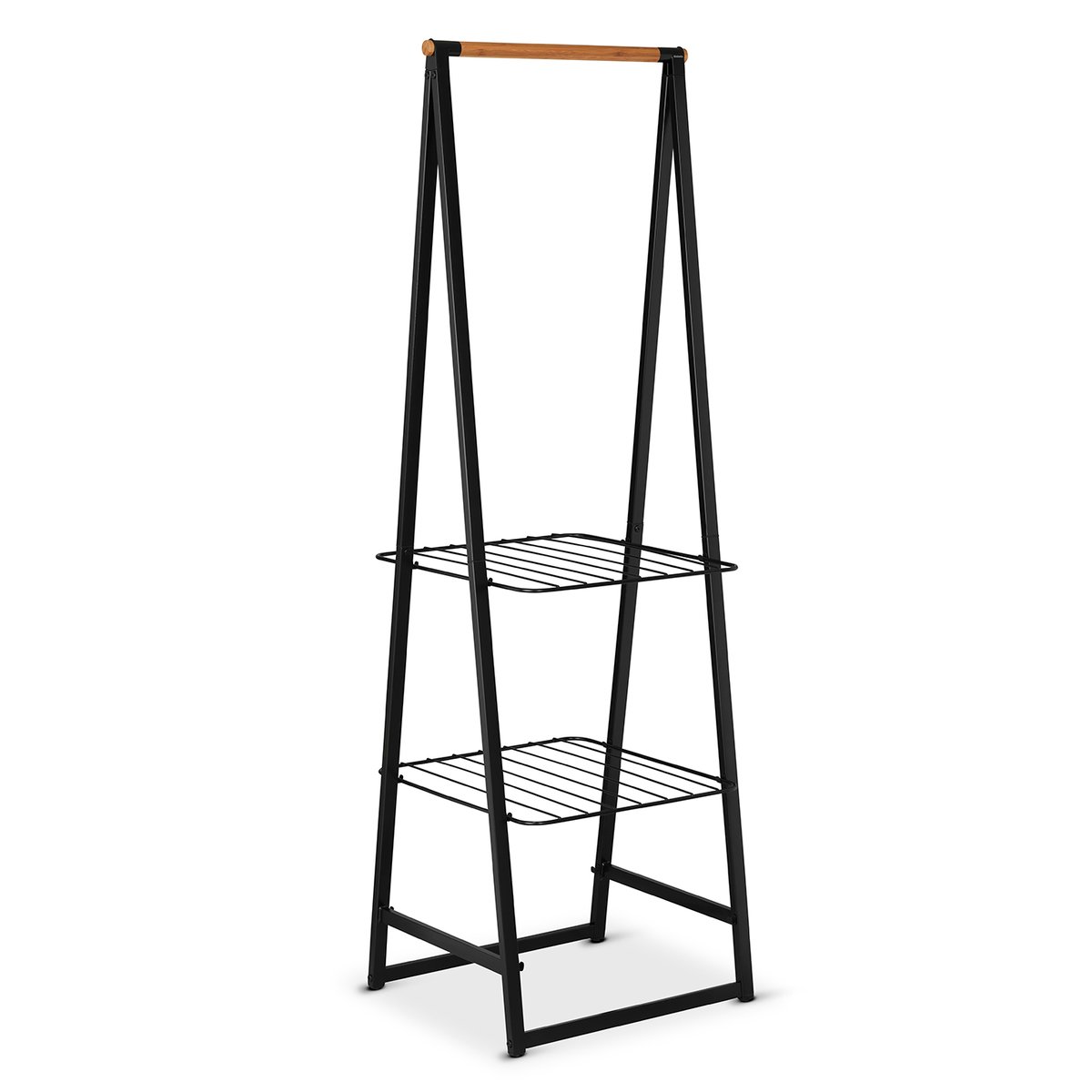 Brabantia Linn kledingrek small Zwart | Scandinavisch Interieur | Kapstokken & hangrekken | Zwart