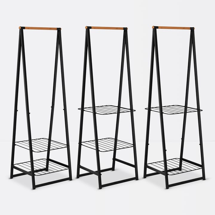 Linn kledingrek small, Zwart Brabantia