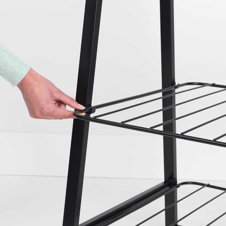 Linn kledingrek small, Zwart Brabantia