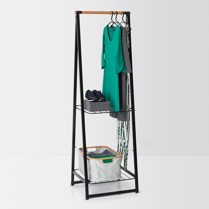 Linn kledingrek small, Zwart Brabantia