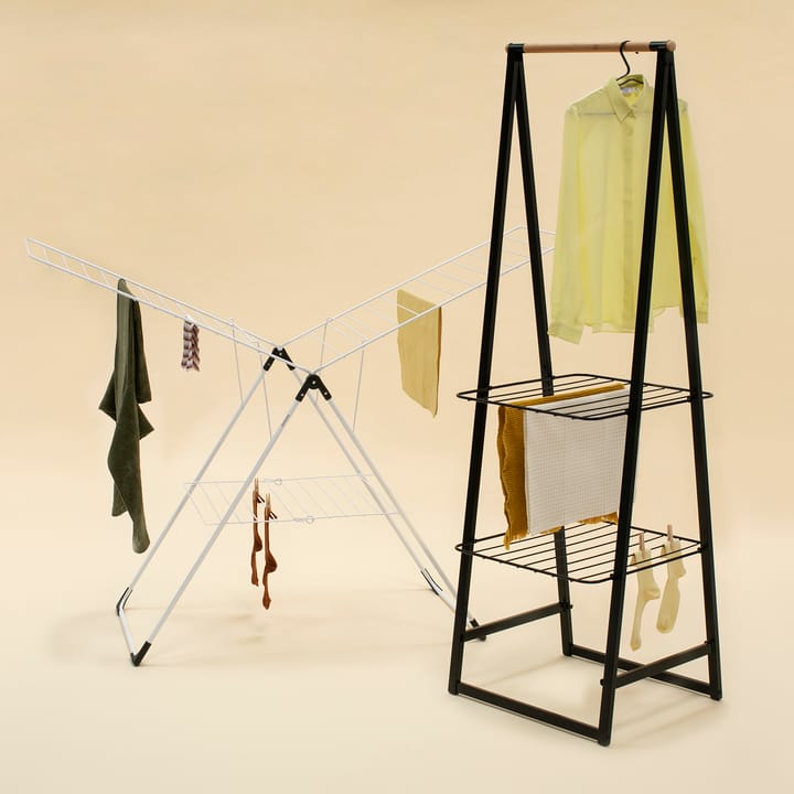 Linn kledingrek small, Zwart Brabantia