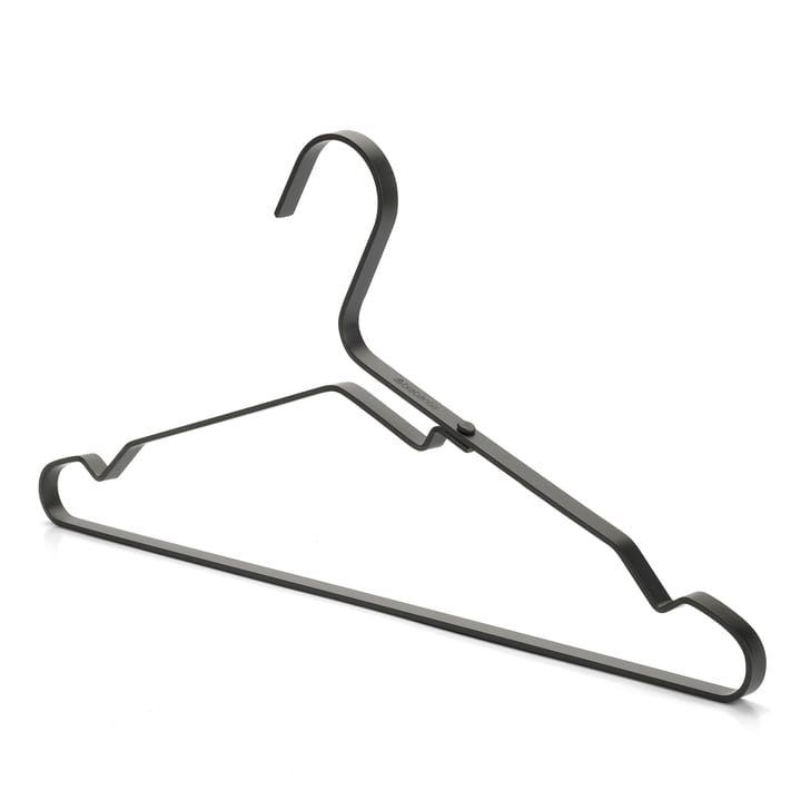 Linn kleerhanger 4-pack, Zwart Brabantia