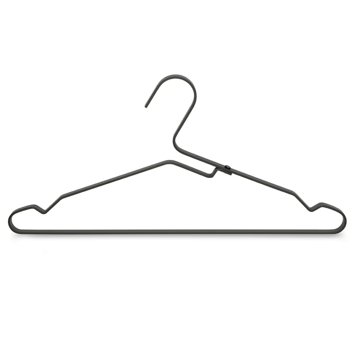 Linn kleerhanger 4-pack, Zwart Brabantia