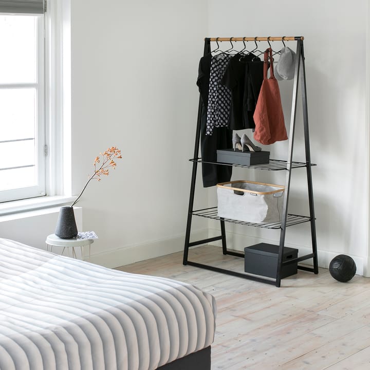 Linn kleerhanger 4-pack, Zwart Brabantia